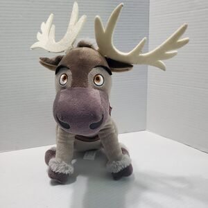 Disney Frozen 2 II Sven Reindeer Plush Large 13”  Ages 3+‎ Sitting Stuffed